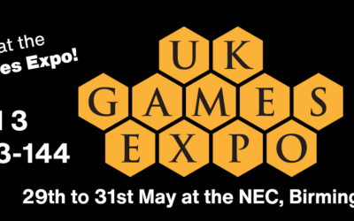UKGE – DeckBox Games will be at the UK Games Expo at the NEC – Stand 3-144